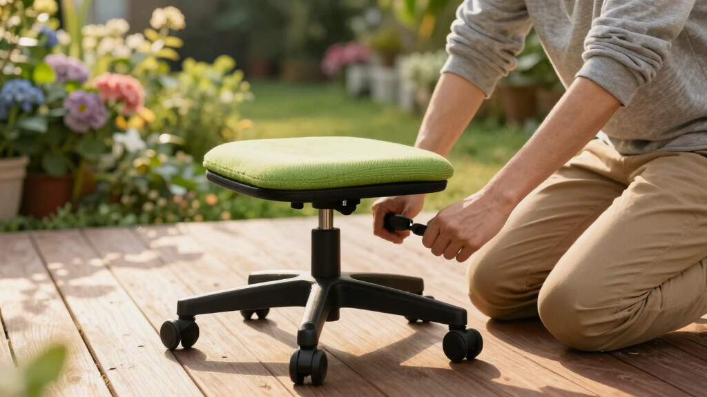 best rolling kneeling seat garden