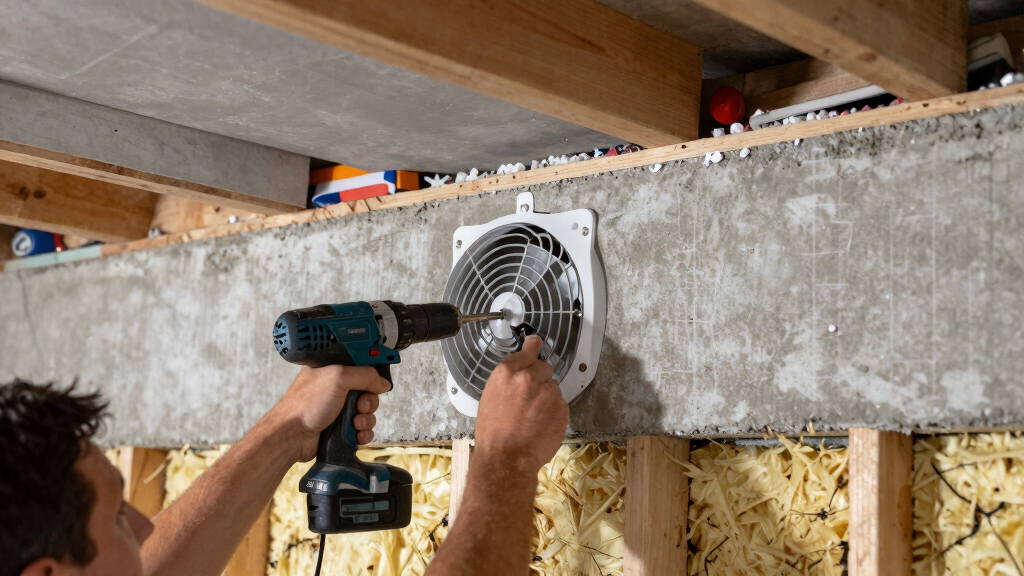 best through-wall fan for basement ventilation
