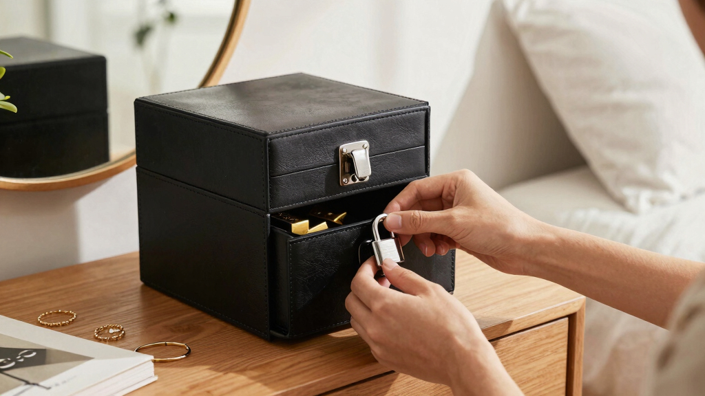 best bullion storage box with lock