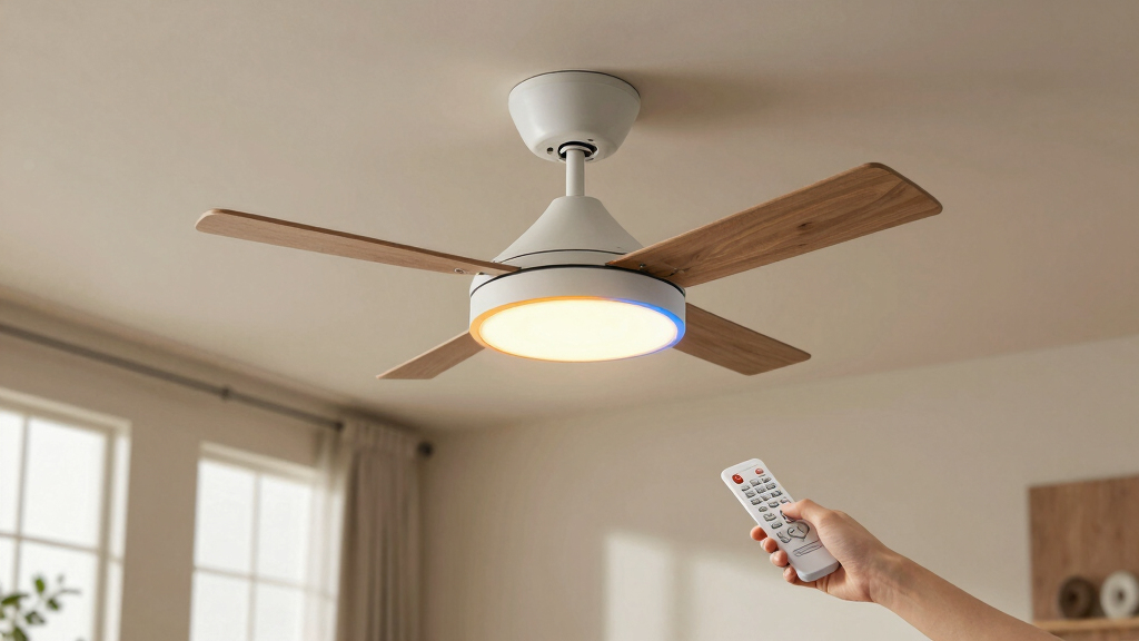 best smart ceiling fans with color temperature control