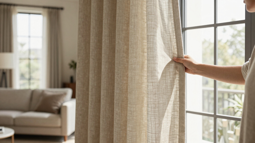 best linen blackout curtain panels
