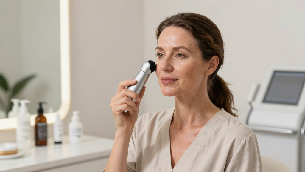 best microcurrent device for mature skin