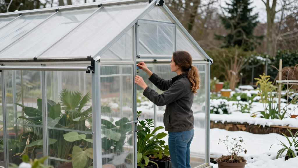 best reinforced polycarbonate greenhouse for snow load