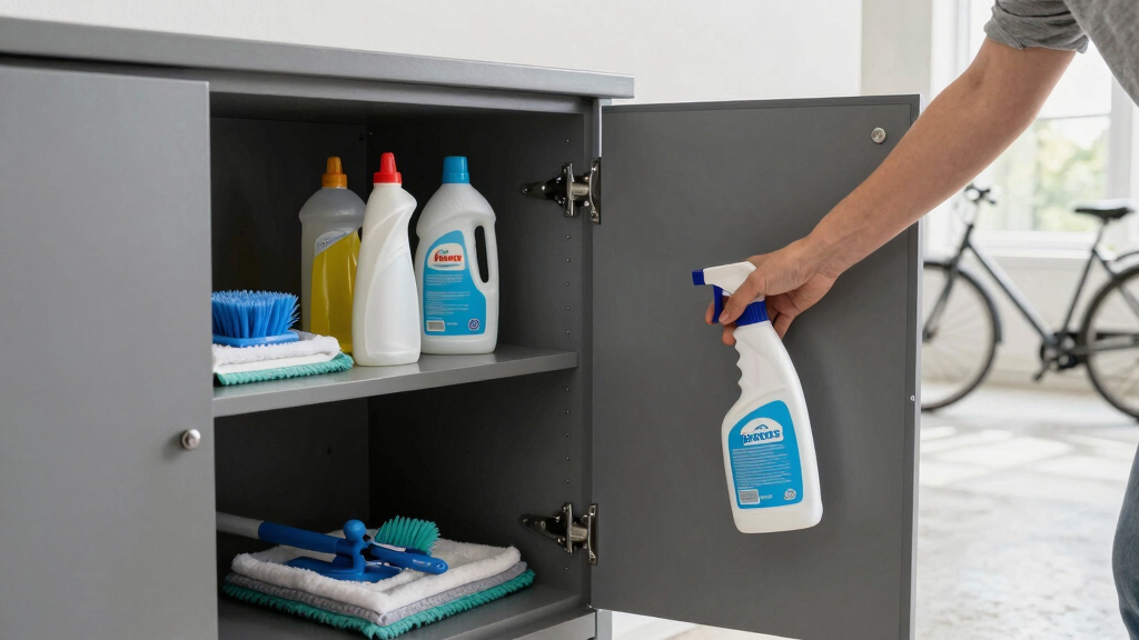 best garage storage cabinets for cleaning gear