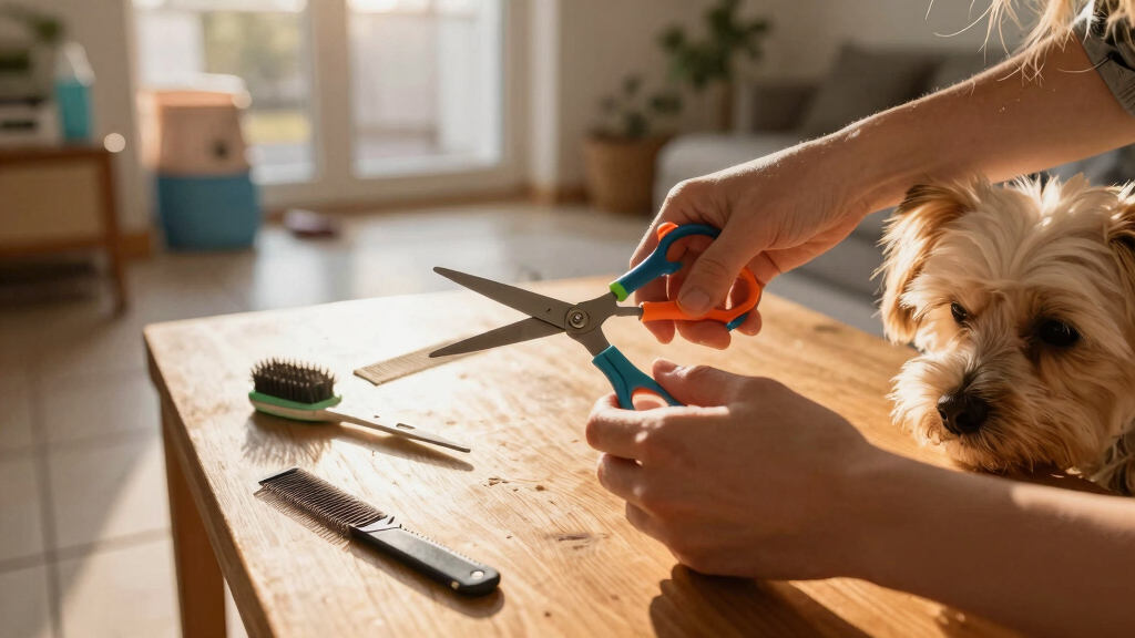 best dog grooming shears set for home groomers