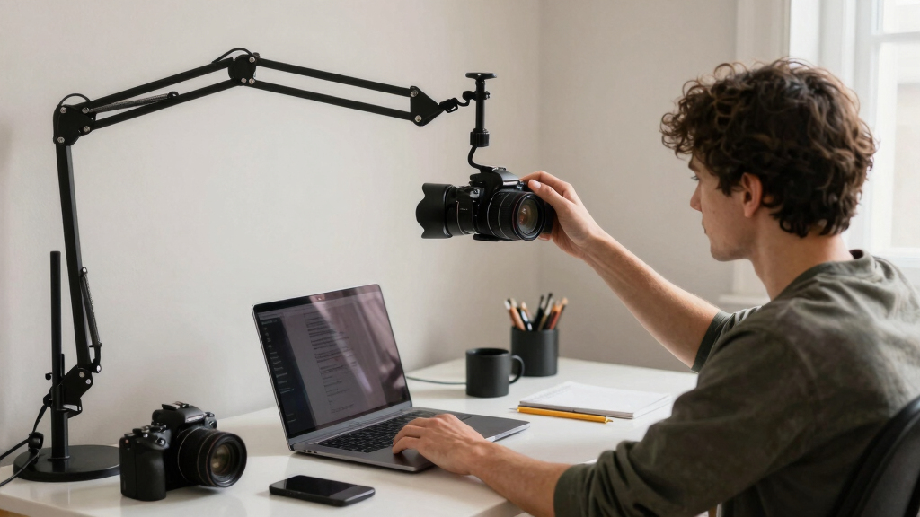best overhead camera rigs for desk creators