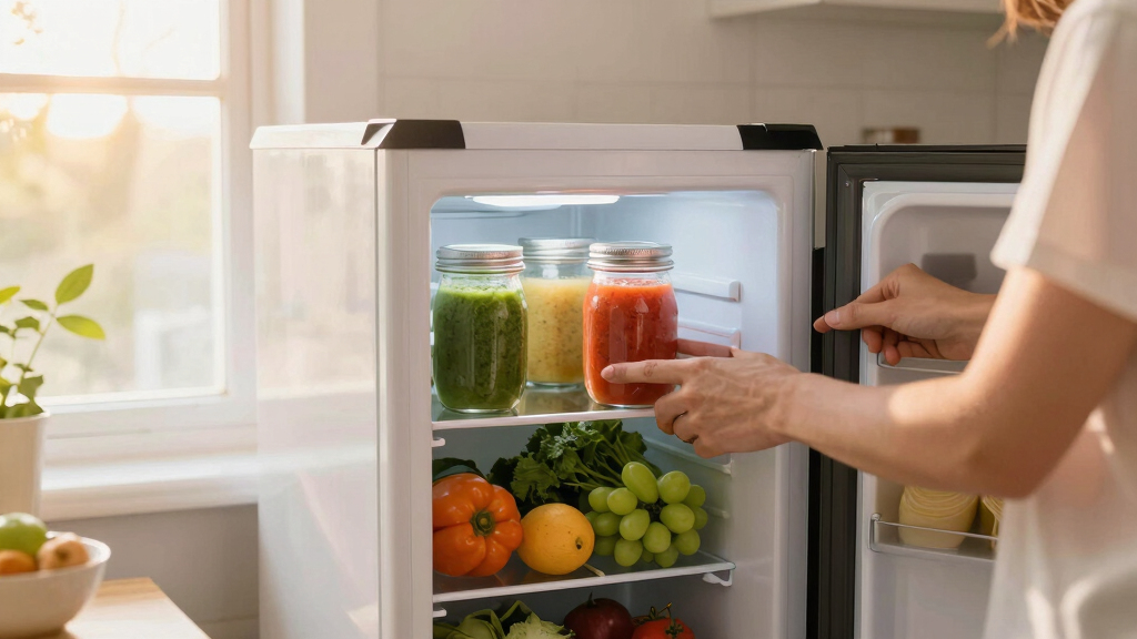 best mini fridge for smoothies and produce