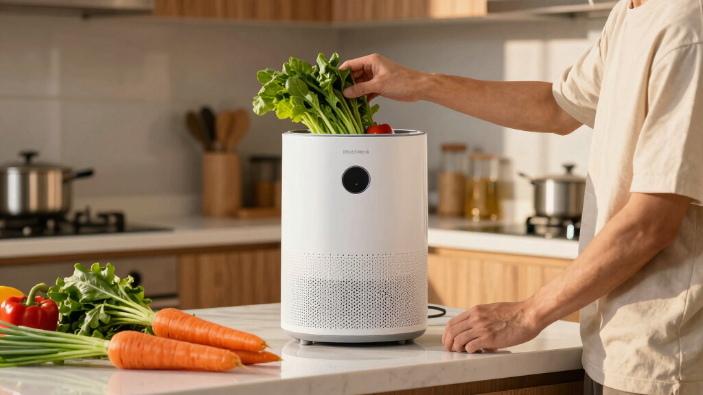 best HEPA air purifier for produce-heavy homes