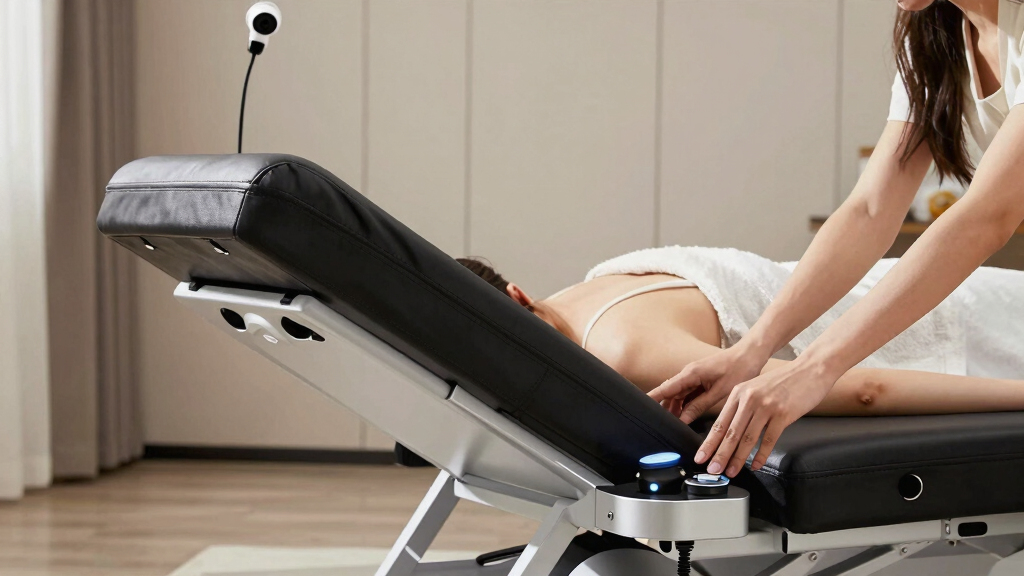 best electric massage bed with backrest