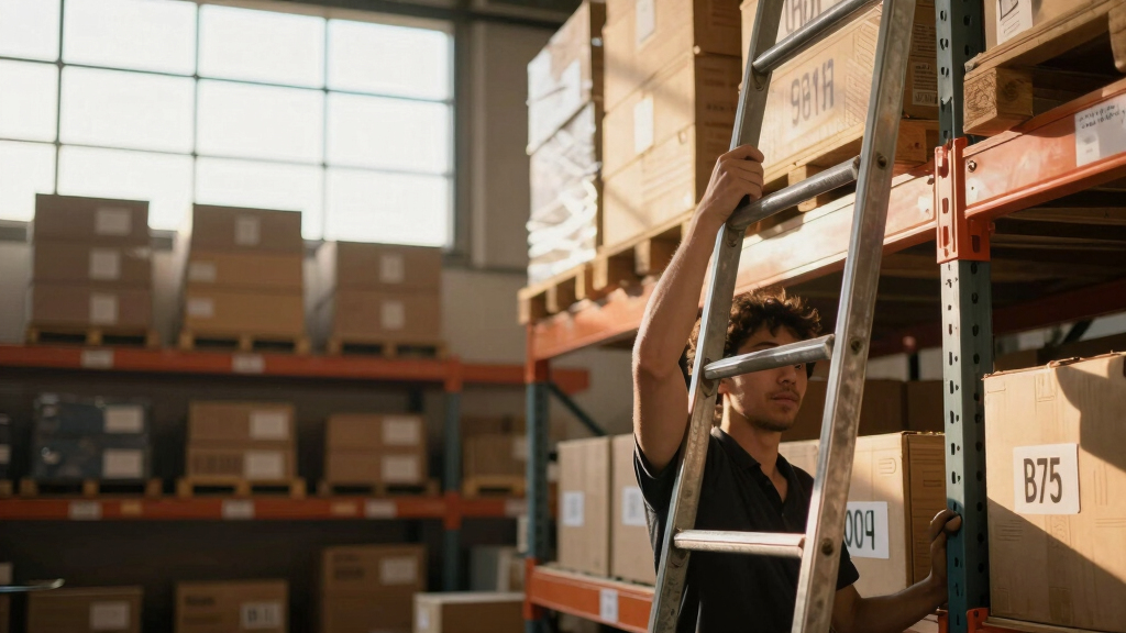 best rolling ladder warehouse