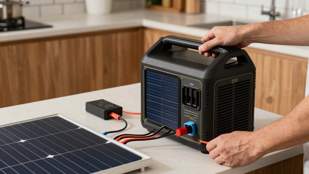 best portable solar generator for home backup