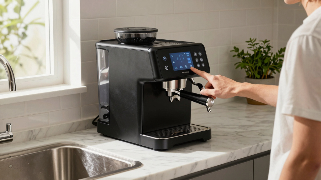 best flagship home espresso machine with touch display
