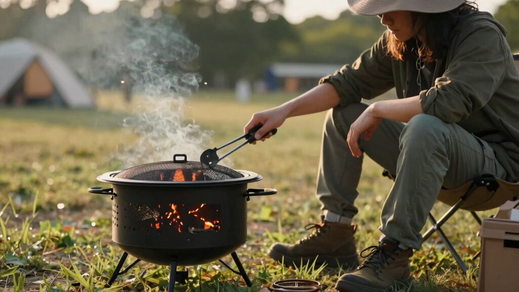 best smokeless fire pit portable