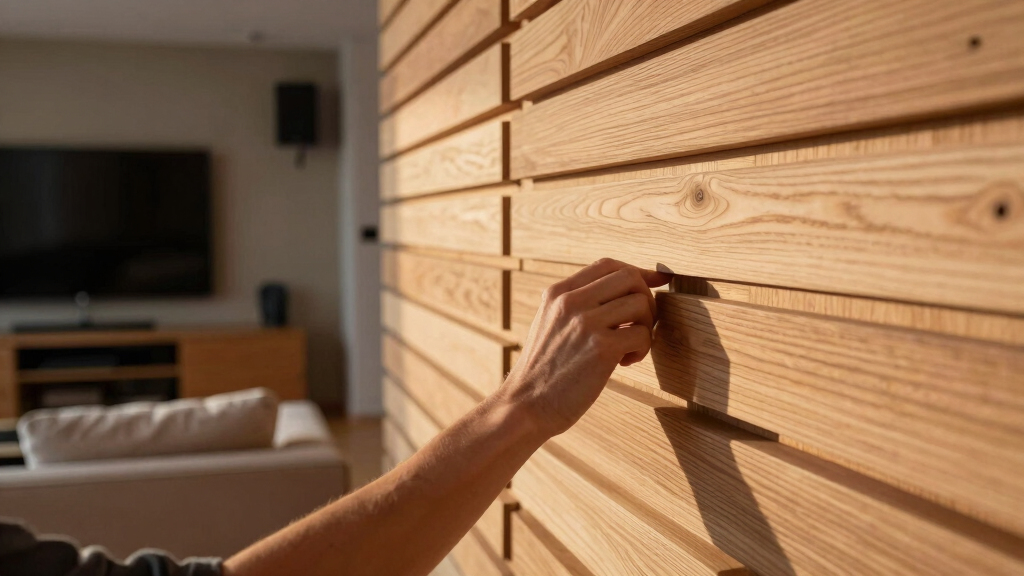 best acoustic slat panels for media room