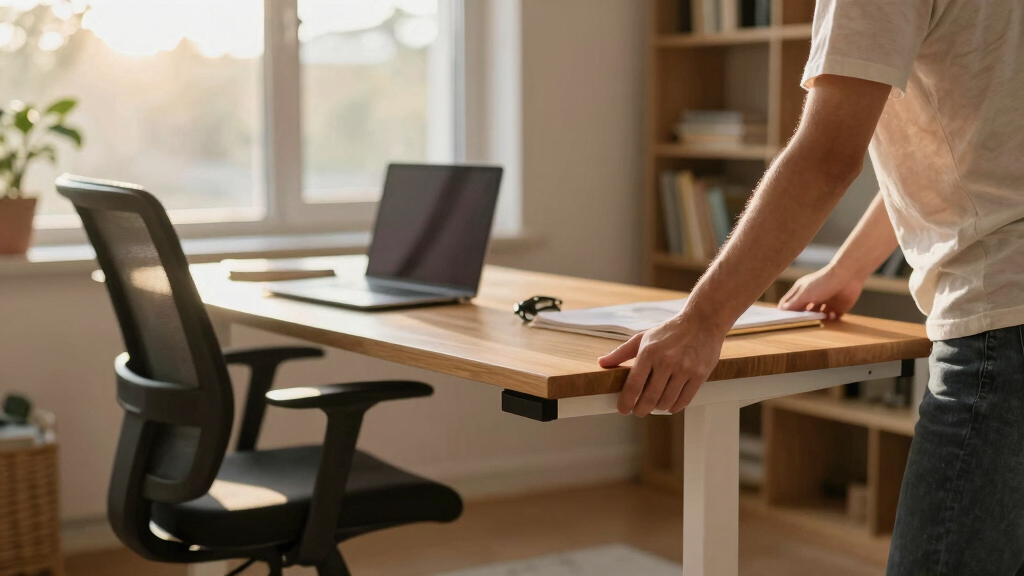 best adjustable desks for home office