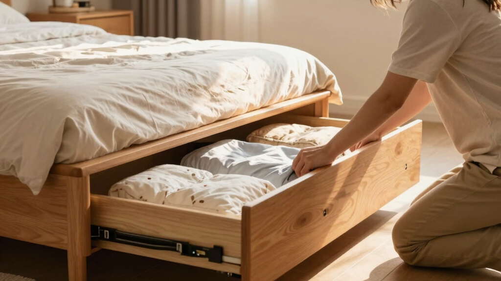 best platform bed frames with storage drawers