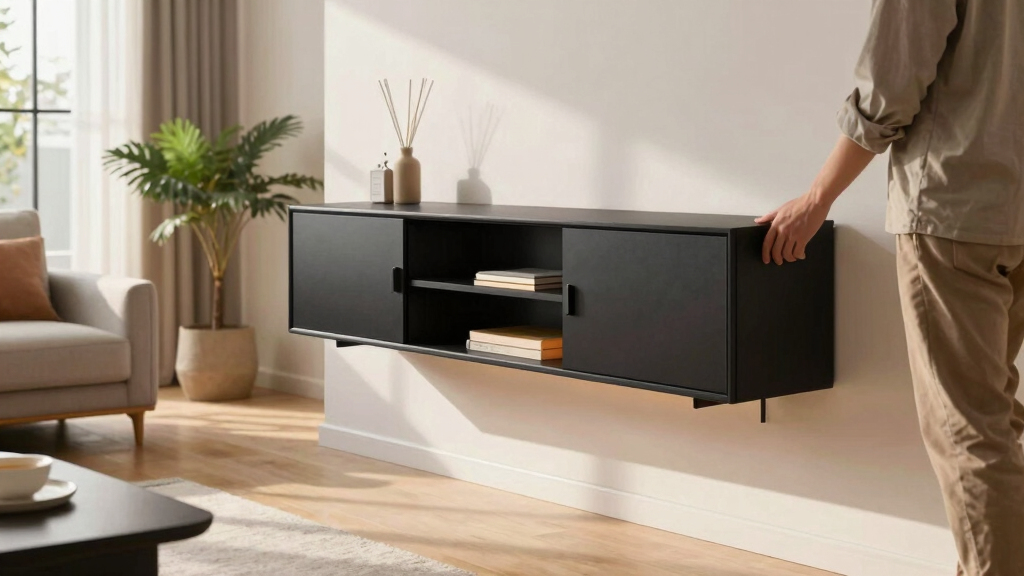 best floating media console