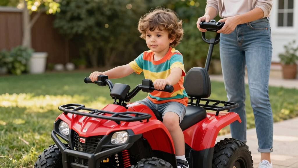 best 24v ride on atv with remote control