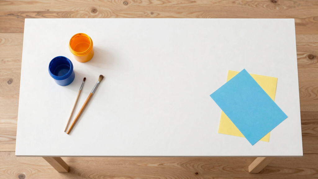 best craft table for children in two households
