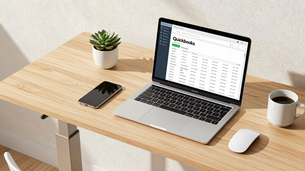 best standing desk for quickbooks and spreadsheets