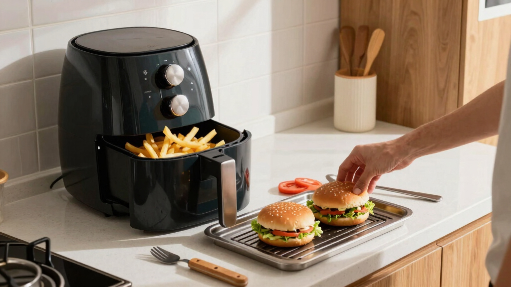 best grill and air fryer for burgers