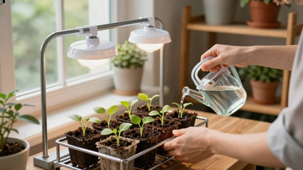 best seed starting rack with grow lights