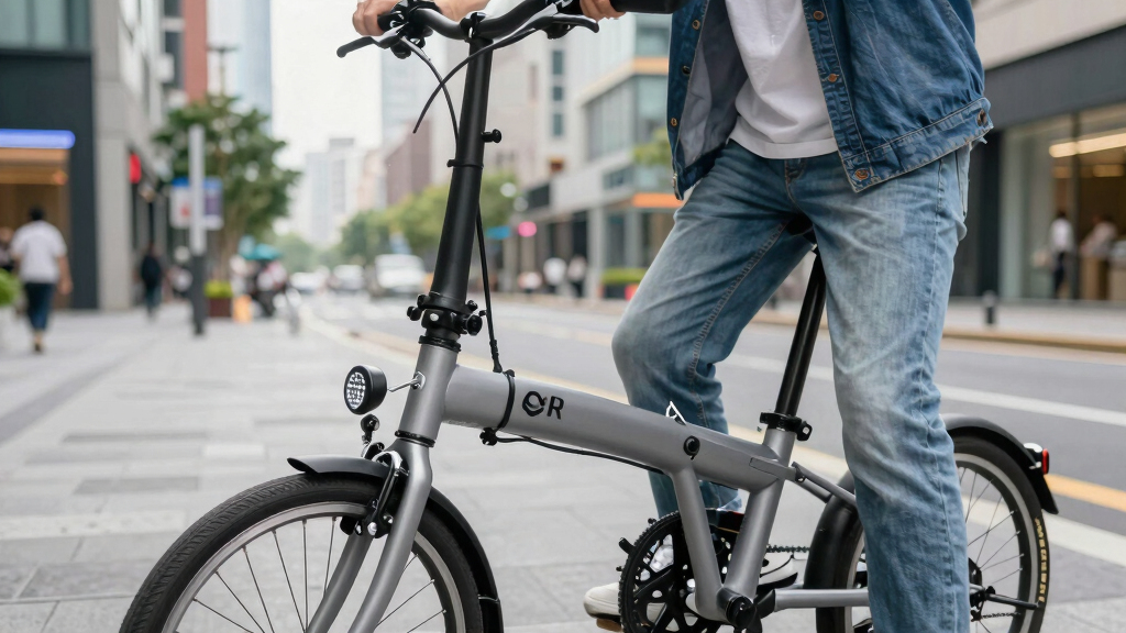 best folding electric bike with integrated turn signals