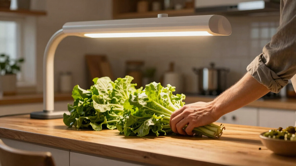 best countertop grow light system for greens