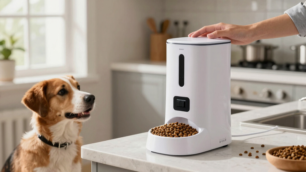 best automatic dog feeder with backup battery