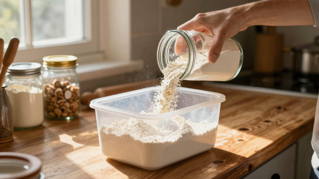 best ingredient bin for flour storage