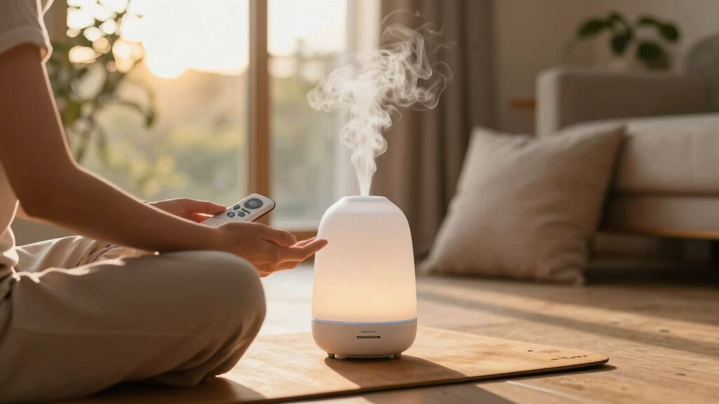 best essential oil diffuser with timer and remote