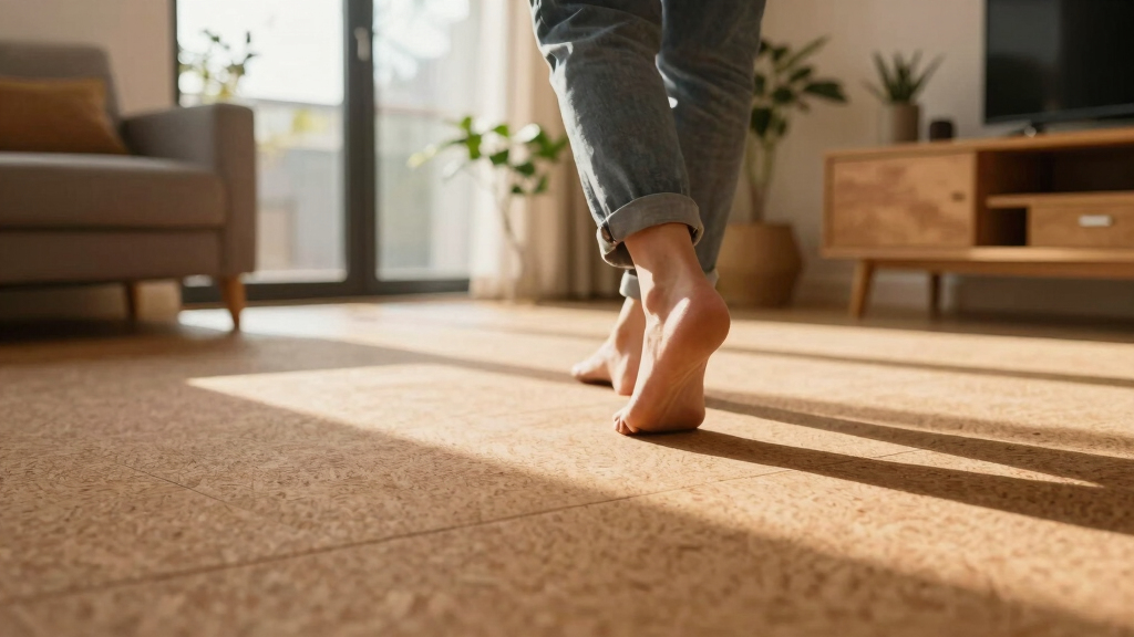 best cork flooring tiles for quiet rooms