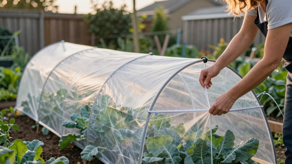 best insect netting tunnel kit for brassicas