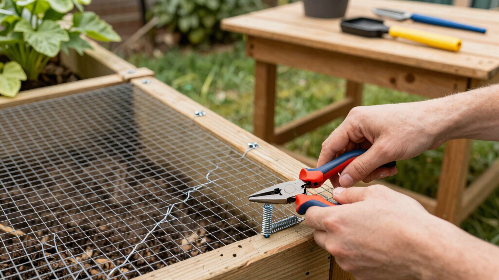best rabbit fence for raised beds