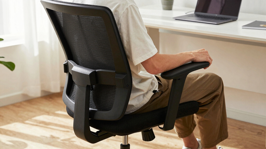 Ergonomic chair for 300 lb capacity