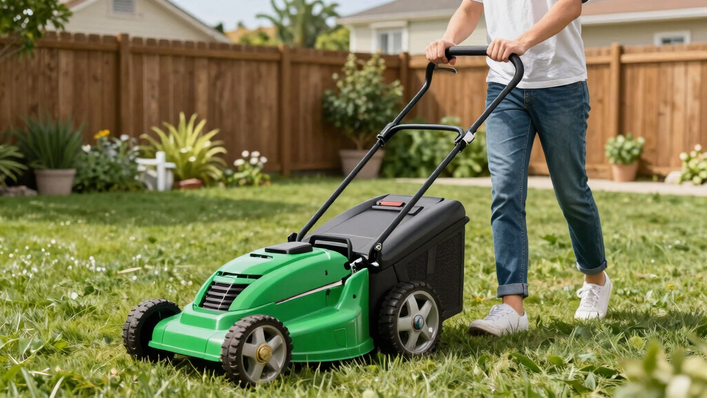 best electric lawn mower self propelled