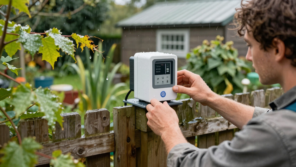 best weather station for gardeners with rain and wind