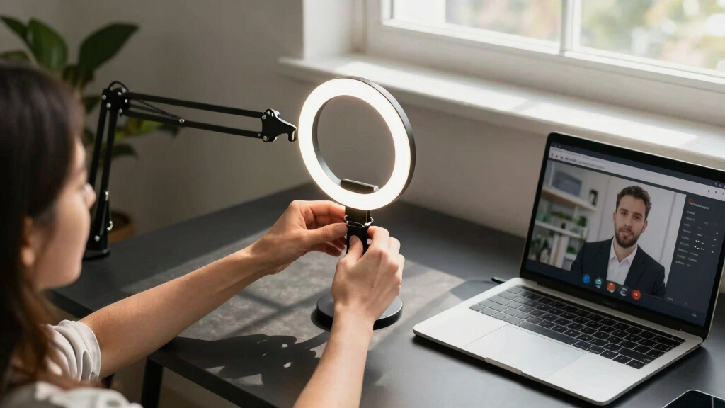 webcam lighting kit