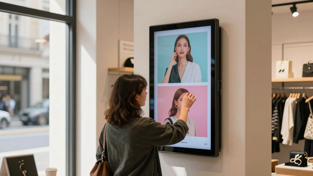 best commercial digital signage display for retail marketing