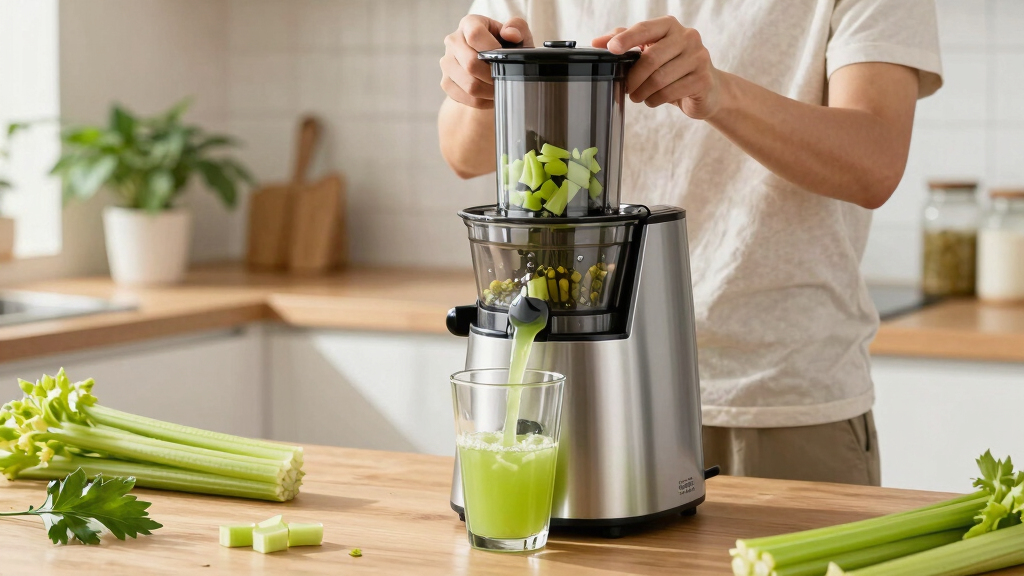 best cold press juicer for celery