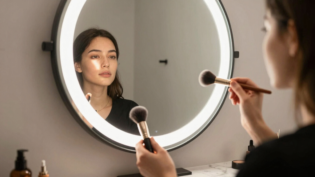 best lighted makeup mirror for vanity