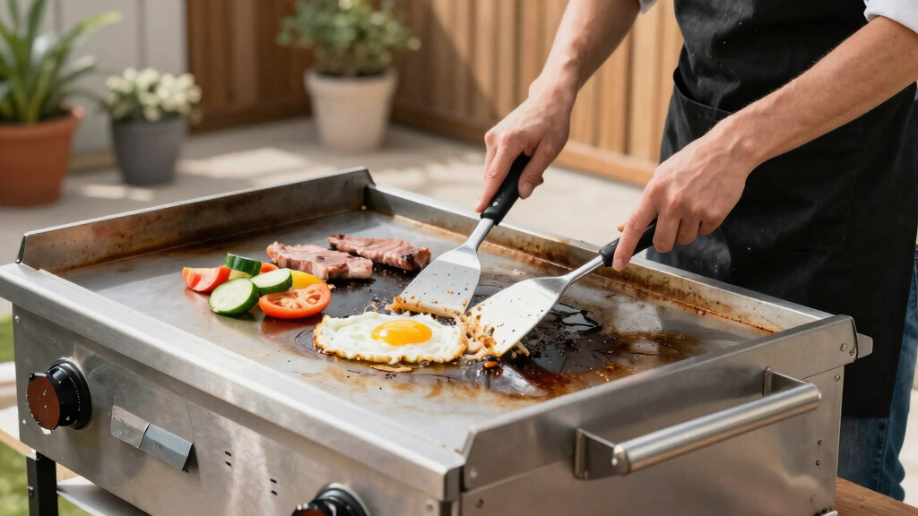 best outdoor griddle flat top grill