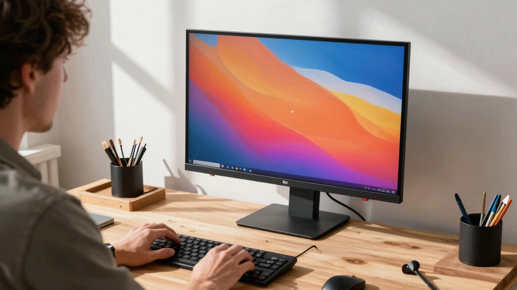 top-rated 5K design monitor for makerspaces