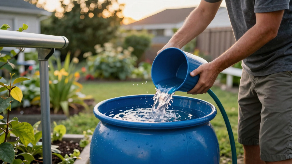 best rainwater collection system for garden use