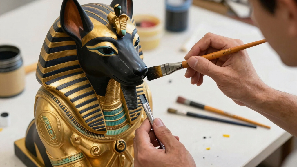 best Egyptian Anubis statue large resin