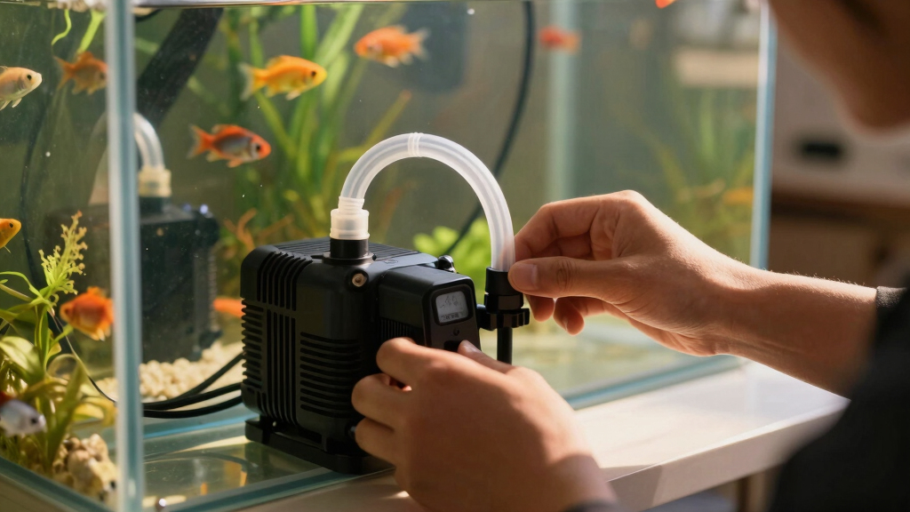 best water change pump system aquarium