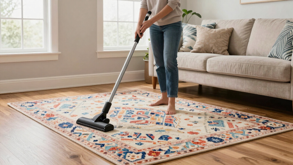 best washable area rugs for busy homes