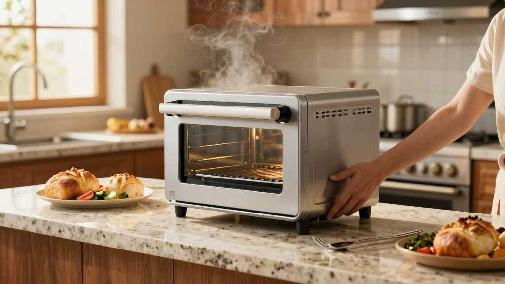 best steam bake countertop oven with air fry
