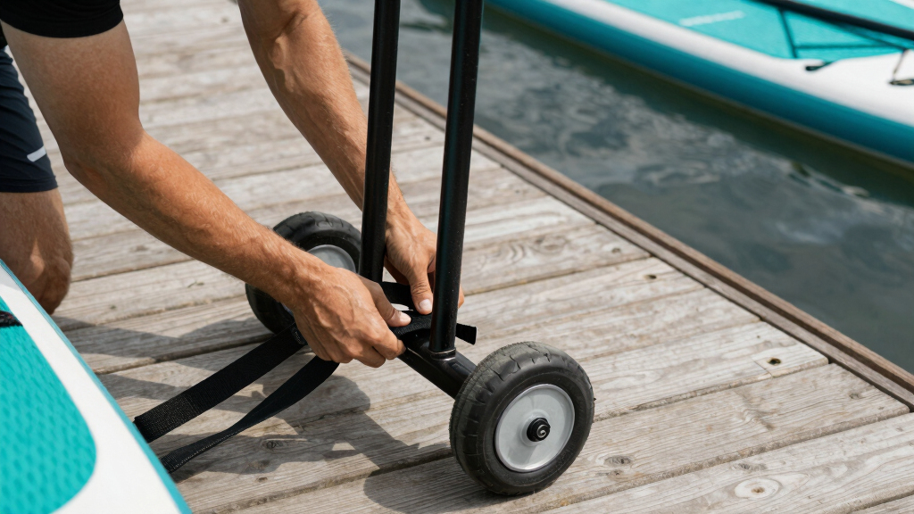 best paddle board carts