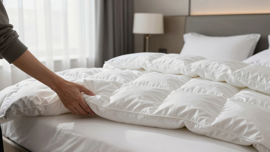 best goose down comforter hotel style